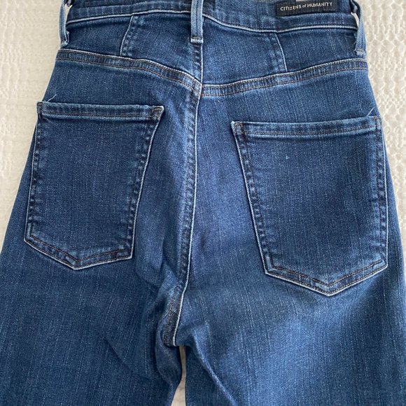 Citizens of Humanity Skinny Blue Jeans Size 23 - Picture 4 of 4